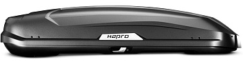 картинка Автомобильный бокс Hapro Trivor, 640 л, черный матовый компании RackWorld