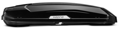 картинка Автомобильный бокс Hapro Trivor, 560 л, черный глянец компании RackWorld
