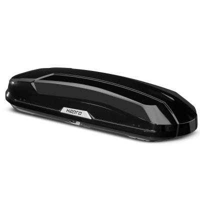 картинка Автомобильный бокс Hapro Trivor, 560 л, черный глянец компании RackWorld